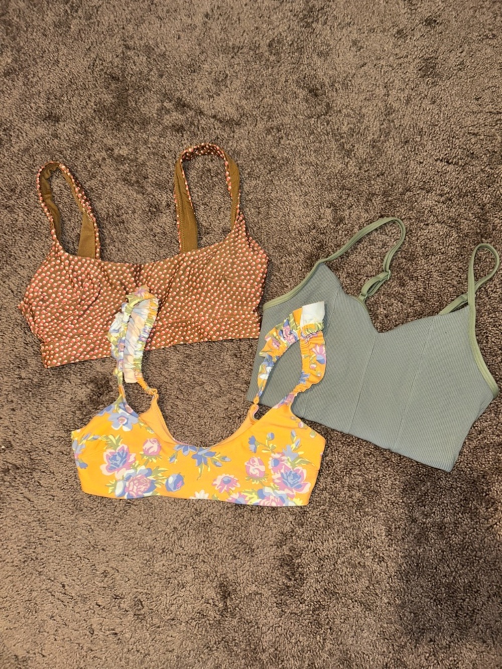 Aerie xsmall bikini top and bralette bundle!!